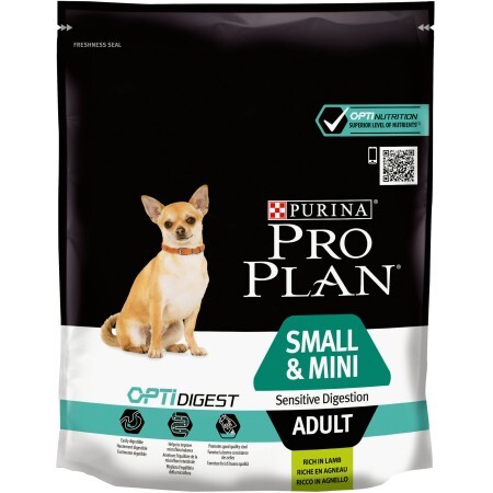 Сухий корм для собак Purina Pro Plan Small&Mini Sensitive Digestion зі смаком ягняти 700 г