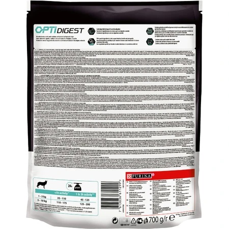 Сухой корм для собак Purina Pro Plan Small&Mini Sensitive Digestion со вкусом ягненка 700 г: цены и характеристики