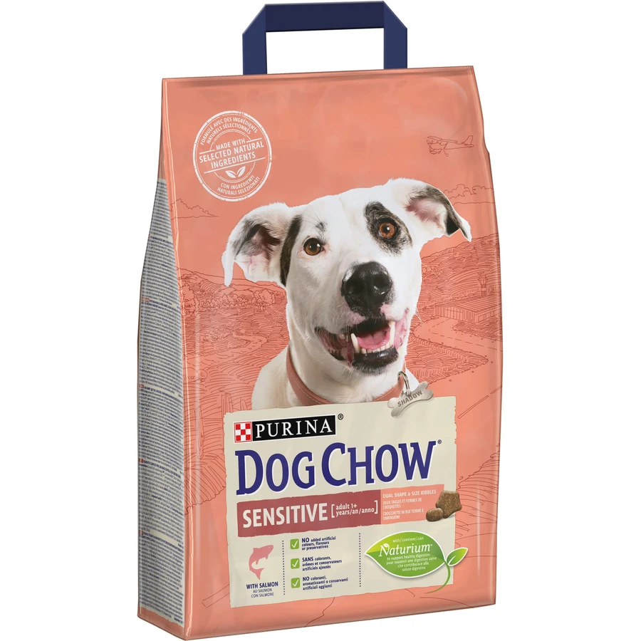 Сухий корм для собак Purina Dog Chow для дорослих, схильних до алергії собак з лососем 2.5 кг: ціни та характеристики