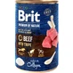 Консерви для собак Brit Premium by Nature яловичина з тельбухами 800 г