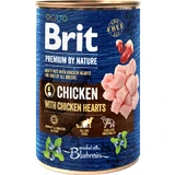 UAnimals Консерви для собак Brit Premium by Nature курка з курячим серцем 800 г