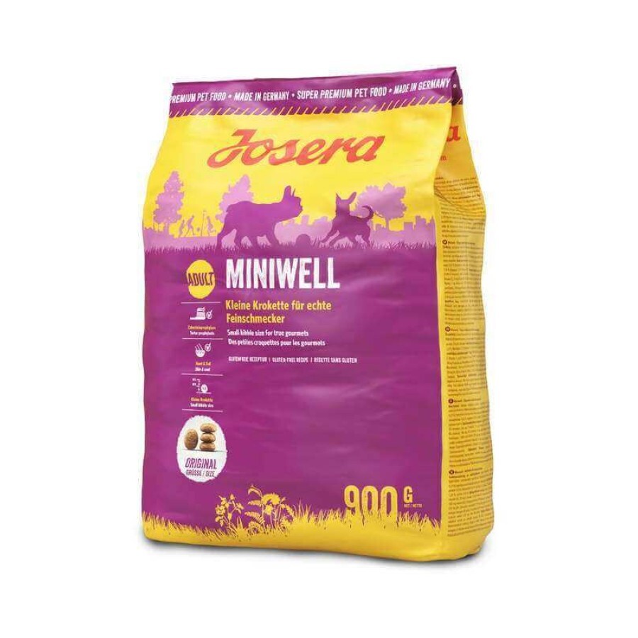 Сухой корм для собак Josera Miniwell 900 г : цены и характеристики