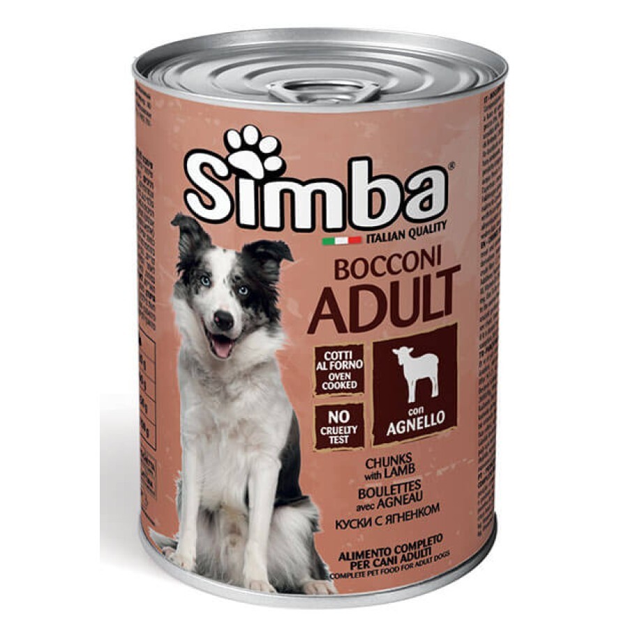 Консервы для собак Simba Dog Wet ягненок 415 г: цены и характеристики