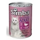Консерви для котів Simba Cat Wet цесарка з качкою 415 г