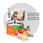 UAnimals Сухий корм для кішок Club 4 Paws Преміум. Зі смаком курки 300 г: ціни та характеристики
