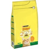 Сухой корм Purina Friskies Indoor для взрослых котов, постоянно находящихся в помещении с курицей и индейкой, с овощами 1.5 кг