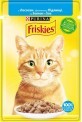 Влажный корм для кошек Purina Friskies кусочки в подливе с лососем 85 г
