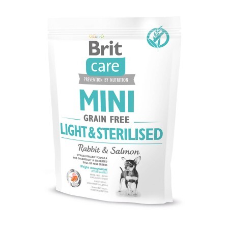 Сухий корм для собак Brit Care GF Mini Light & Sterilised 400 г 