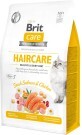 Сухой корм для кошек Brit Care Cat GF Haircare Healthy and Shiny Coat 400 г