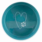 Посуд для собак Trixie Pet's Home 300 мл/12 см (бірюзовий): ціни та характеристики