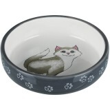Посуд для котів Trixie Миска керамічна плоска 200 мл/13 см