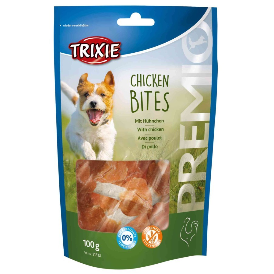 Лакомство для собак Trixie Premio Chicken Bites 100 г: цены и характеристики