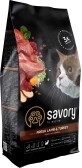 Сухий корм для кішок Savory Adult Cat Sensitive Digestion Fresh Lamb and Turkey 2 кг 