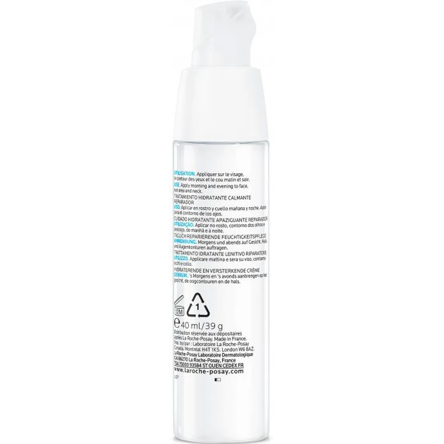Легкий крем La Roche-Posay Toleriane Dermallergo Light успокаивающий увлажняющий уход для гиперчувствительной и склонной к аллергии нормальной кожи лица и кожи вокруг глаз 40 мл: цены и характеристики