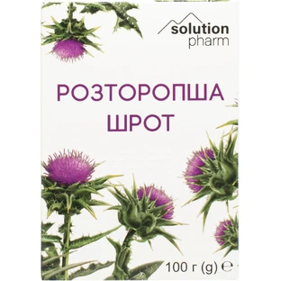 Расторопша шрот 100 г Solution Pharm