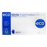 Перчатки нитриловые ECO Nitrile нестерильные, без пудры, М, синие