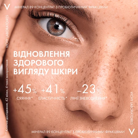 Концентрат Vichy Mineral 89 Probiotic Fractions Concentrate с пробиотическими фракциями для восстановления и защиты кожи лица, 30 мл: цены и характеристики