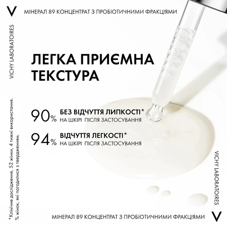 Концентрат Vichy Mineral 89 Probiotic Fractions Concentrate с пробиотическими фракциями для восстановления и защиты кожи лица, 30 мл: цены и характеристики