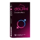 Презервативи Dolphi Double Effect, 12 шт.