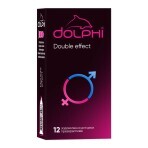 Презервативи Dolphi Double Effect, 12 шт.: ціни та характеристики