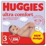 Подгузники Huggies Ultra Comfort 3 5 - 9 кг M-Pack, 156 шт: цены и характеристики