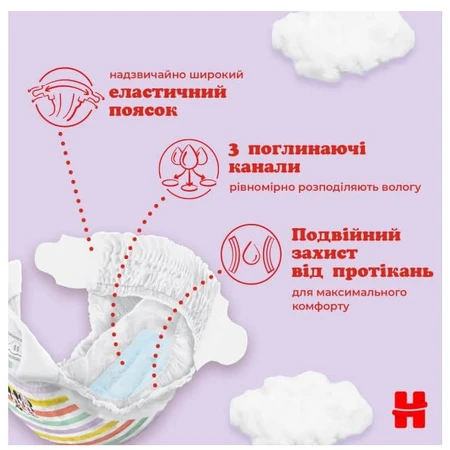 Подгузники Huggies Ultra Comfort 3 5 - 9 кг M-Pack, 156 шт: цены и характеристики