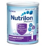 Сухая молочная смесь Nutrilon 1 для чувствительных малышей от 0 до 6 месяцев, 400 г