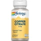 Мідь цитрат, Cooper Citrate, Solaray, 2 мг, 60 вегетаріанських капсул