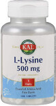 L-лізин, L-Lysine, KAL, 500 мг, 100 таблеток