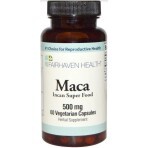 Мака, Maca, Fairhaven Health, 500 мг, 60 вегетарианских капсул  : цены и характеристики