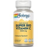 Буферизированный витамин С, Bio C Buffered, Solaray, 1000 мг, 60 вегетарианских капсул
