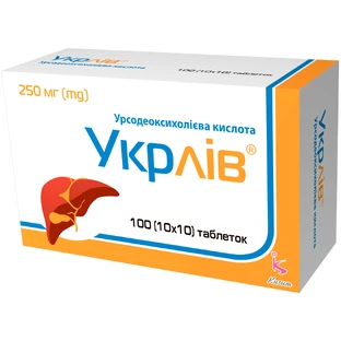Укрлів табл. 250 мг блістер №100