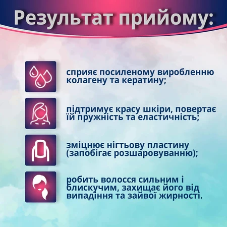 Формула идеальной кожи капсулы №60 для красоты и здоровья кожи, волос, ногтей: цены и характеристики