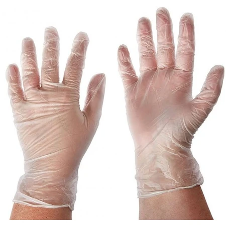 Рукавички Medicom Safe Touch вінілові, оглядові, неопудрені, нестерильні, L: ціни та характеристики