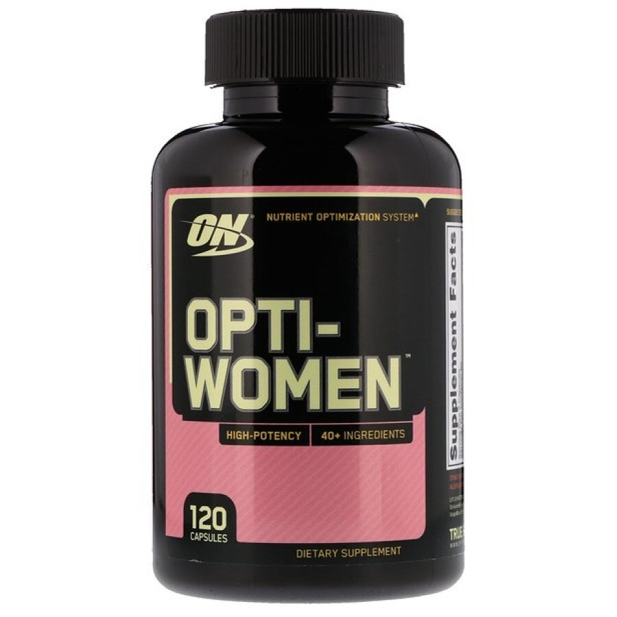 Мультивитамины для женщин, Opti-Women, Optimum Nutrition, 120 капсул	: цены и характеристики