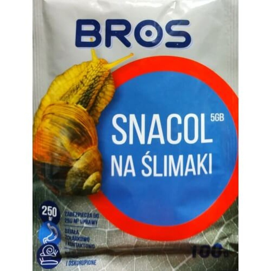 Препарат Bros Snacol для боротьби зі слимаками та равликами - 100 г.: ціни та характеристики