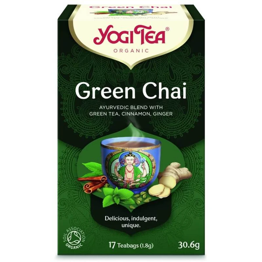 BIO YOGI TEA Чай Зеленый 17 пакетиков: цены и характеристики