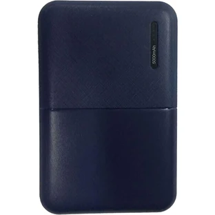 Батарея универсальная 5000мА/ч, DC 5V, 2.1A, 4 LED indicator, blue, 2E (Китай)