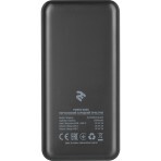 Батарея універсальна 20000mAh, PD+QC 3.0 18W, black, 2E (Китай): ціни та характеристики