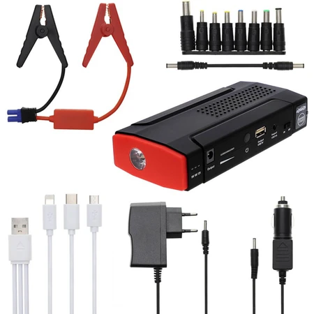 Батарея универсальная 13800mAh Jump Starter Ignition with Torch black/red, 4smarts Німеччина: цены и характеристики