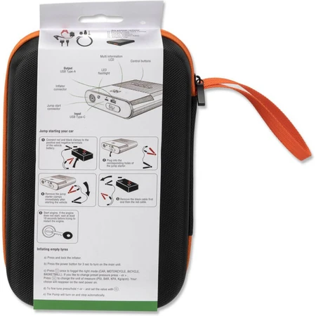 Батарея универсальная 8800mAh Jump Starter PitStop with Compressor and Torch, black, 4smarts, Германия: цены и характеристики