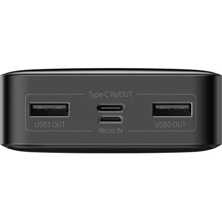 Портативный аккумулятор Bipow Digital Display 15W 20000mAh Black, Baseus, Китай: цены и характеристики