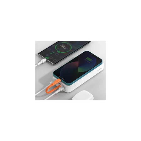 Powerbank Block 20000mAh, PD/20W, QC3.0/USB-C,USB-A,Lightning, white, Baseus Китай: цены и характеристики