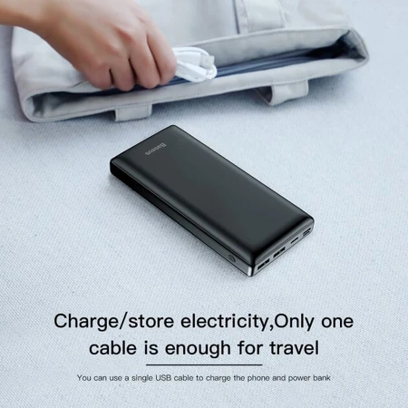 Портативная батарея Mini JA Fast charge 3A 30000mAh Black, Baseus, Китай: цены и характеристики