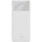 Универсальная мобильная батарея Bipow 10000mAh, PD/18W, QC/3.0, USB-C, 2*USB-A, white, Baseus, Китай