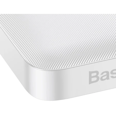 Внешний аккумулятор Bipow 10000mAh, PD/15W, USB-C/3A, 2*USB-A/3A(max.), white, Baseus, Китай: цены и характеристики
