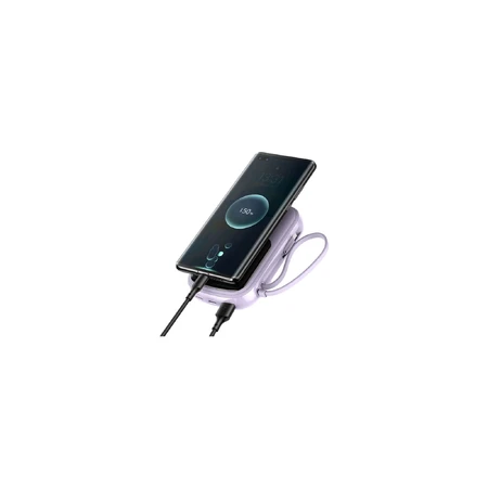 Батарея универсальная Q Pow 20000mAh PD/3.0/15W, QC/3.0/20W, + iP cable 20W, violet, Baseus, Китай: цены и характеристики