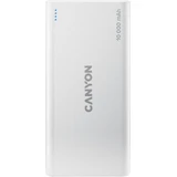Батарея универсальная PB-108 10000mAh, Input 5V/2A, Output 5V/2.1A(Max), white, Canyon, США
