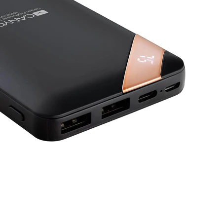 Портативний акумулятор PB-102 10000mAh, Input 5V/2A, Output 5V/2.1A(Max), Black, Canyon, США: ціни та характеристики