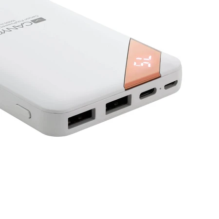 Портативний акумулятор PB-102 10000mAh, Input 5V/2A, Output 5V/2.1A(Max), White, Canyon, США: ціни та характеристики
